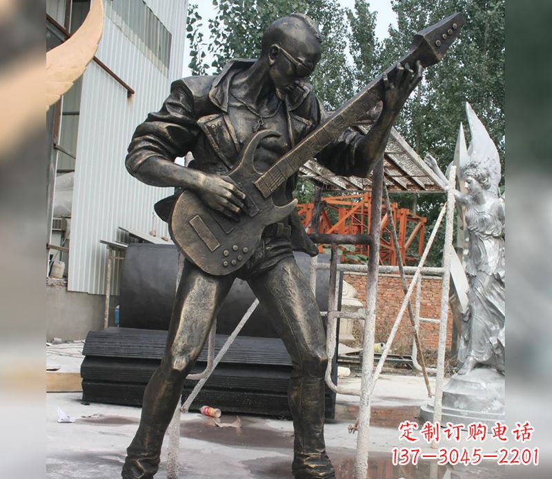 安阳艺术化的铜雕吉他,给你不一样的审美体验