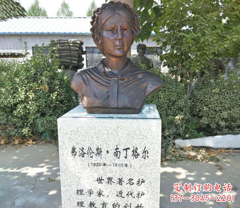 安阳贴近历史的精致南丁格尔铜雕