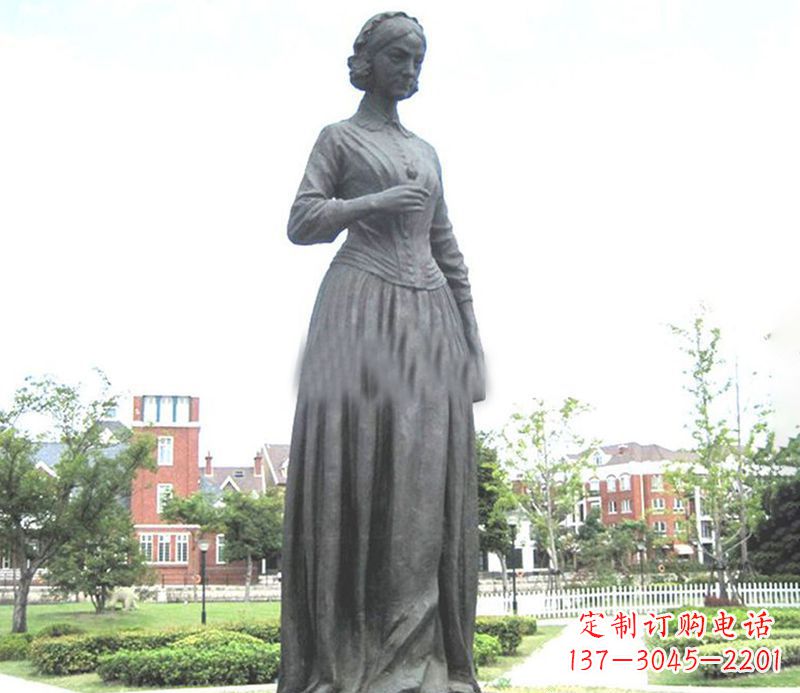 安阳南丁格尔校园名人-铜雕塑精品