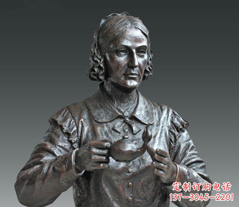 安阳南丁格尔铜雕,尊贵雕塑定制