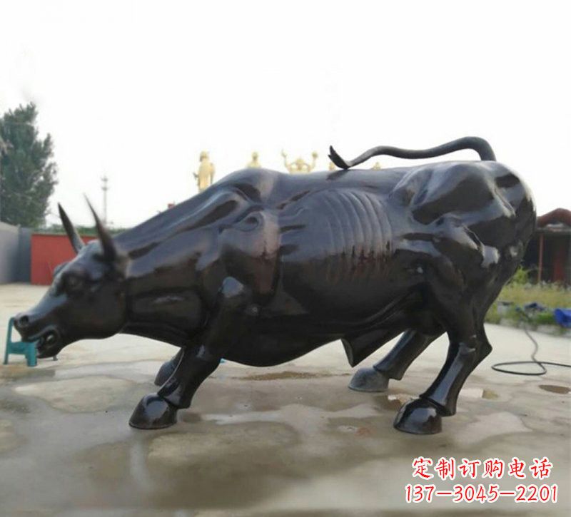 安阳定制牛铜雕塑,品质卓越!