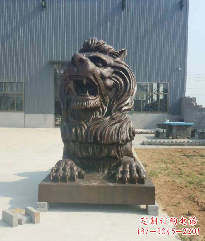 安阳精美的欧式狮子铜雕