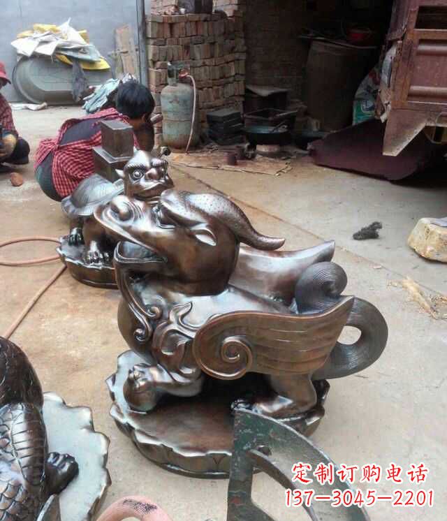 安阳中领雕塑貔貅铜雕高雅非凡