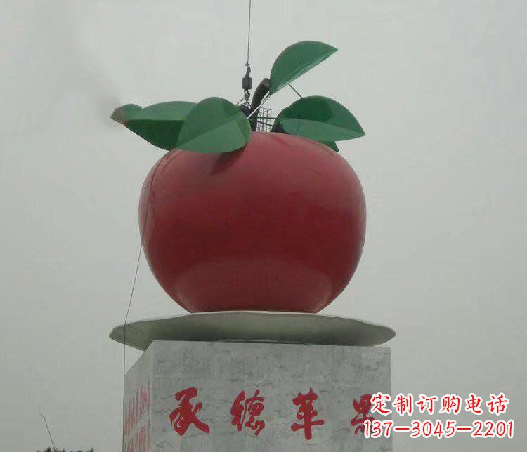 安阳精美苹果雕塑,给空间增添独特风格