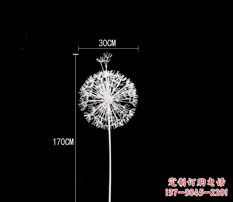 安阳美观耐用的不锈钢蒲公英雕塑