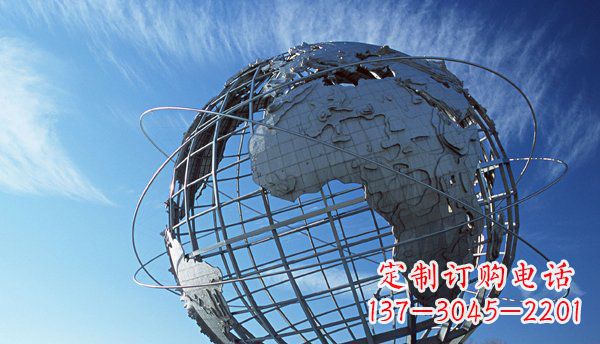 安阳精致的不锈钢地球雕塑