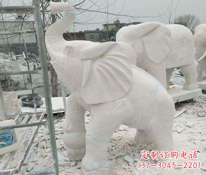 安阳企业景观招财大象雕塑
