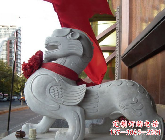 安阳中领雕塑的貔貅石雕,祈福安康守护您的家