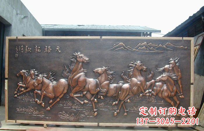 安阳中领雕塑:古典造型的精美马雕塑