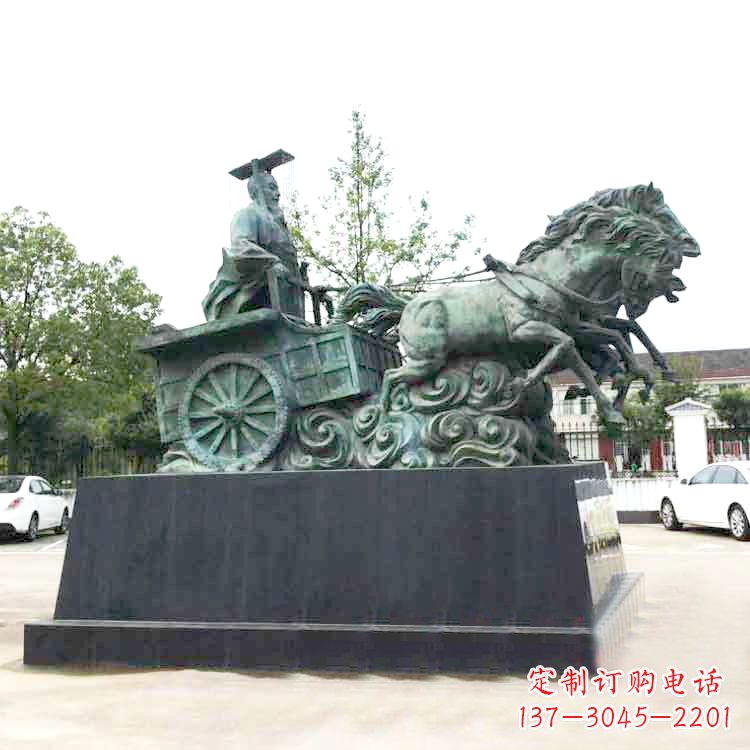 安阳秦始皇雕塑,震撼历史魅力