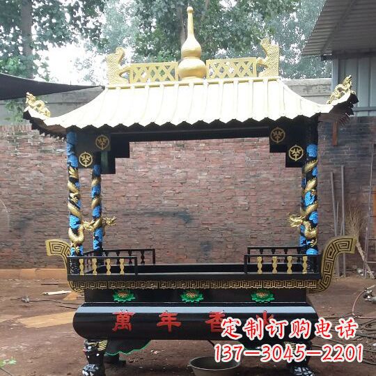安阳琴书侣文铜香炉|传承文雅风韵