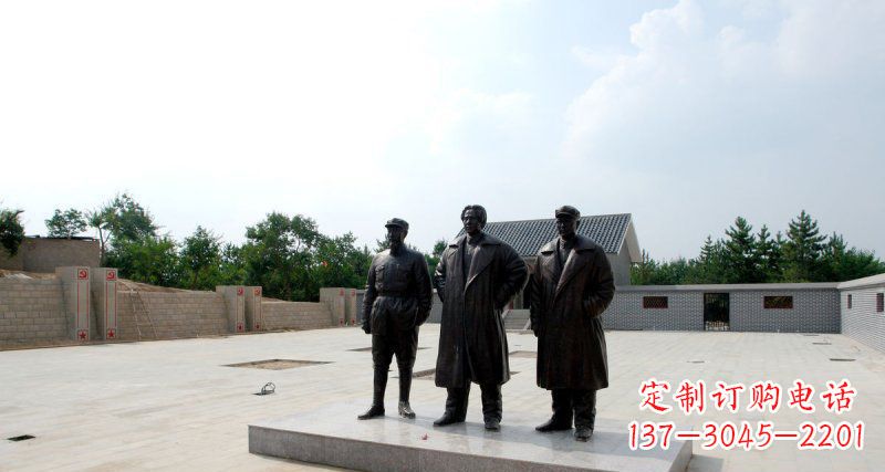 安阳礼赞伟大青年毛主席:青年毛主席伟人铜雕