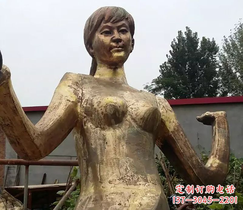 安阳中领雕塑的精美青年雕塑经典实物塑造,给人…
