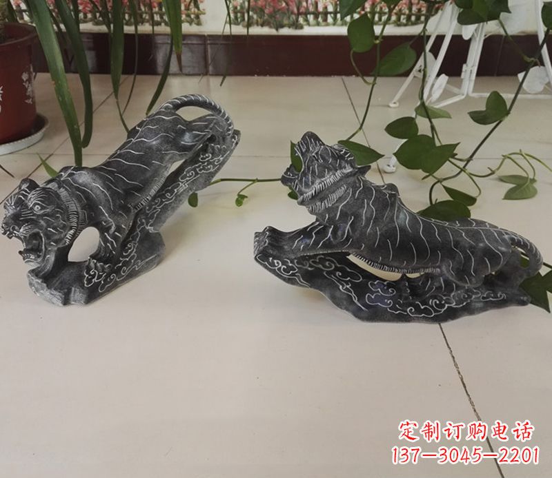 安阳青石大型老虎雕塑是由中领雕塑设计制作的一…