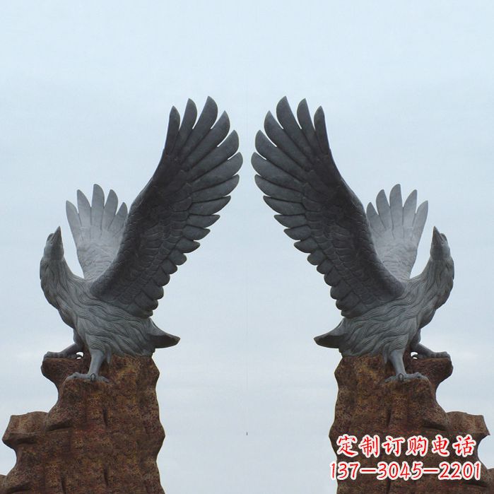 安阳青石老鹰,雕刻成永恒的珍贵艺术