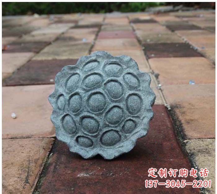 安阳青石莲蓬公园景观雕塑,给城市添彩