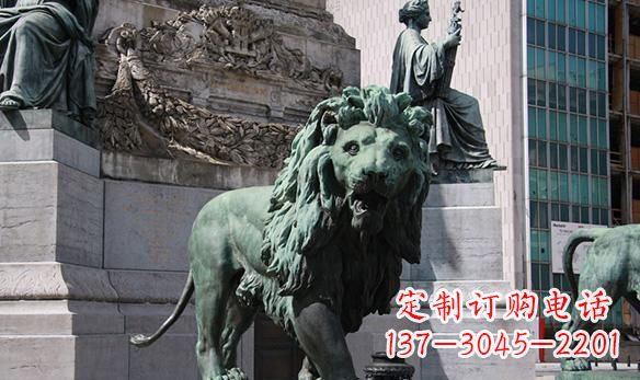 安阳传承传统工艺,狮子雕塑精品上市