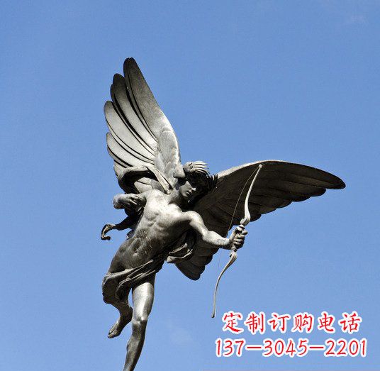 安阳拥有传奇色彩的丘比特铜雕塑