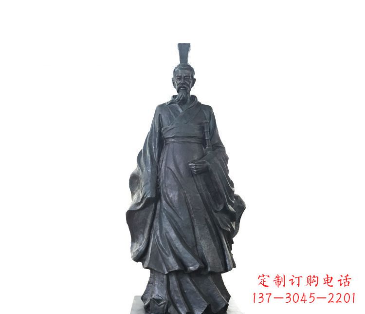 安阳精美绝伦的屈原雕塑