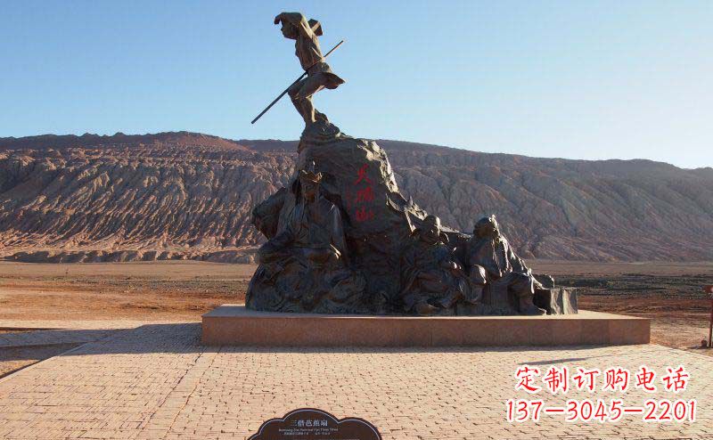 安阳中领雕塑|唐僧铜雕雕塑定制
