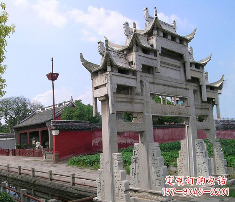 安阳专业大型牌坊石雕制作