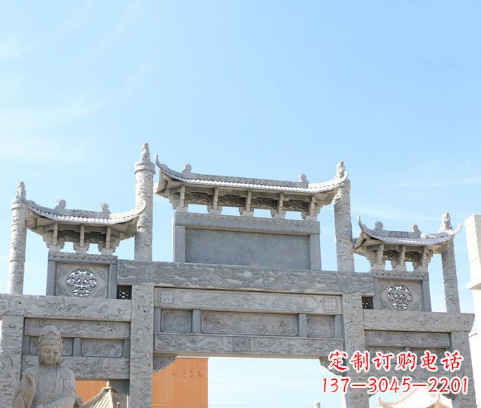 安阳艺术牌坊石雕,质量保证