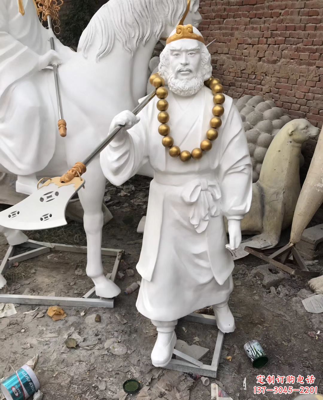 安阳沙和尚人物石雕,精美而有灵气
