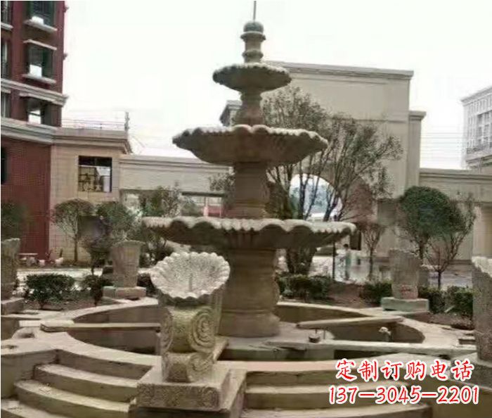 安阳高品质砂岩喷泉雕塑