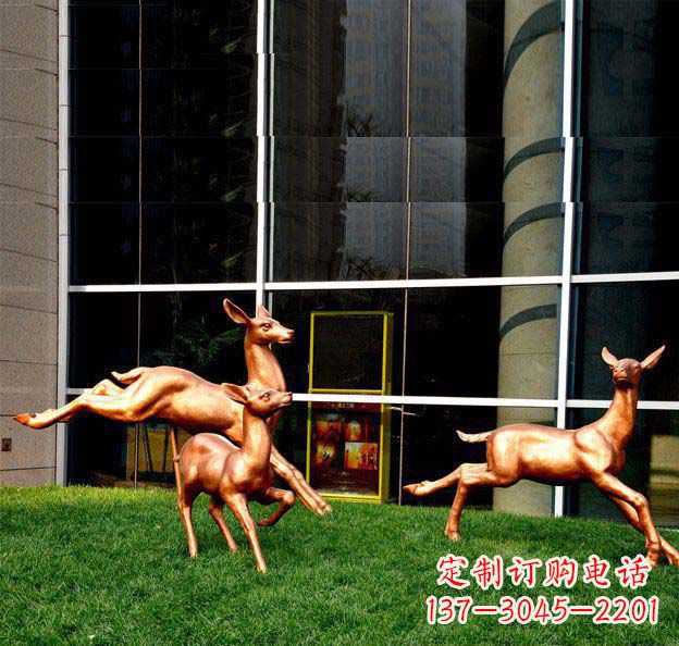 安阳铜质动物雕塑:引人眼球的定制之选