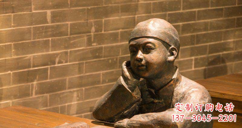 安阳休闲园林装饰装置——小孩雕塑