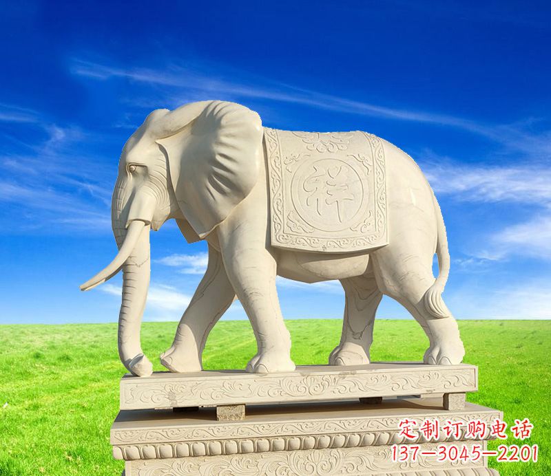 安阳来自中领雕塑的精美大象雕塑