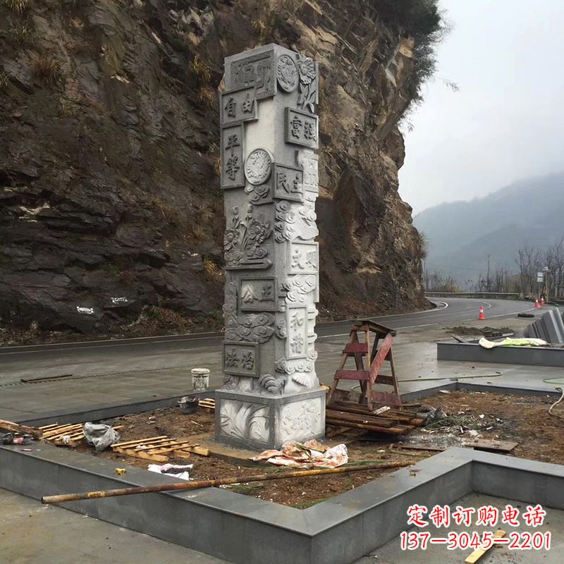 安阳社会主义核心价值观雕塑,传承中华文明