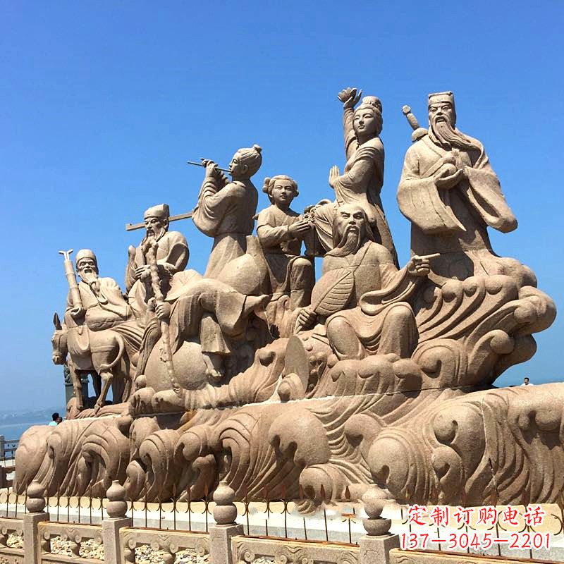 安阳神秘八仙,精美石雕让你留恋