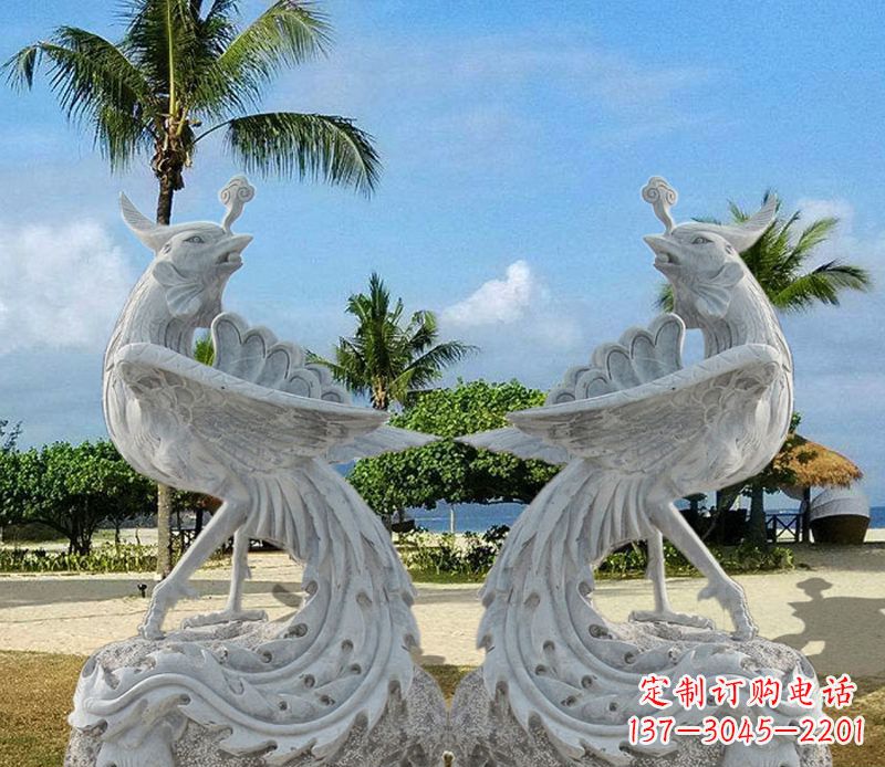 安阳精美凤凰石雕,让你的空间闪耀光芒