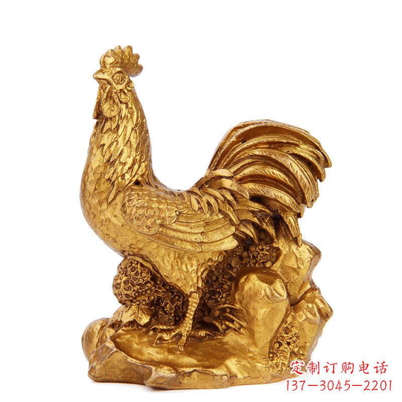 安阳中领雕塑的铸铜鎏金动物雕塑