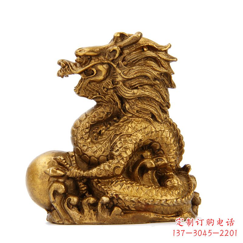 安阳汇聚古典文化,铸铜鎏金款动物雕塑摆件