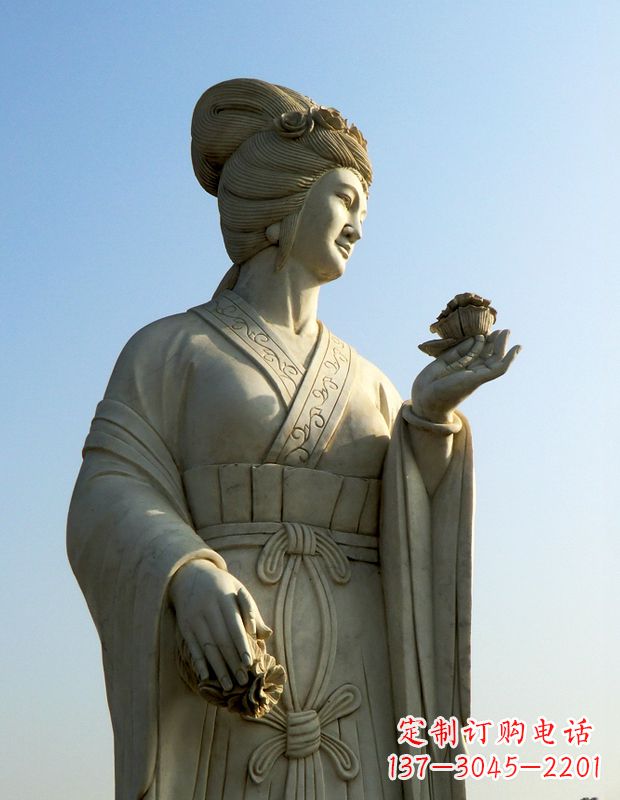 安阳中领雕塑推出的古典美人雕塑,是一个古典美…