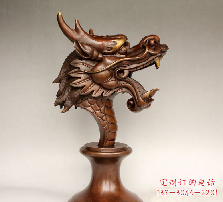 安阳十二生肖兽首铜雕塑,让古老传统走进你我家