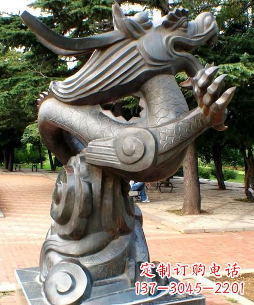 安阳高品质十二生肖铜雕龙