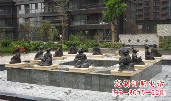 安阳中领雕塑:传承十二生肖文化的铜雕精品