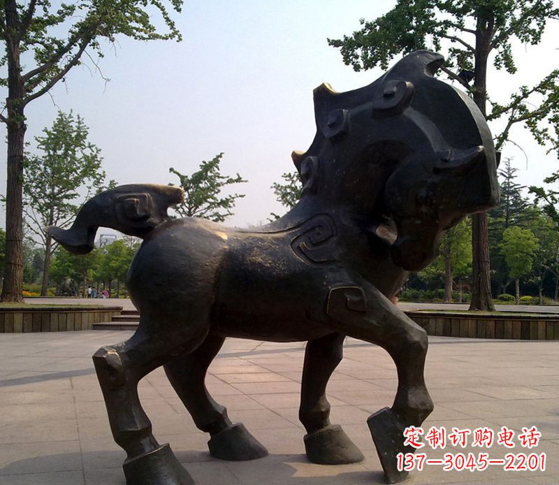 安阳中领雕塑的十二生肖铜雕塑是一款独具特色的…