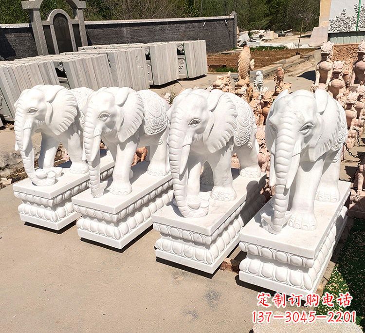 安阳中领雕塑的精美大象雕塑