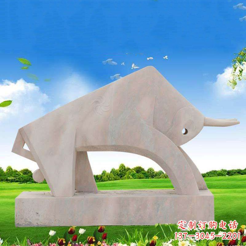 安阳中领雕塑-生肖牛雕塑