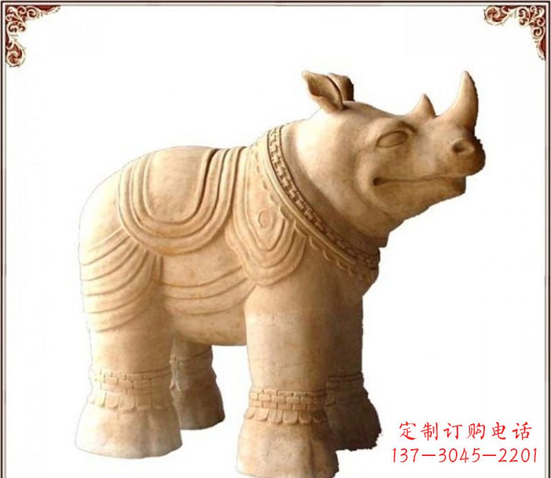 安阳中领雕塑:精致的水牛雕塑