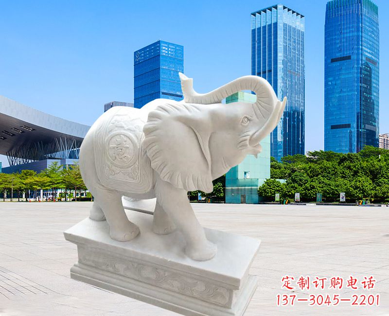 安阳高品质大象喷泉雕塑