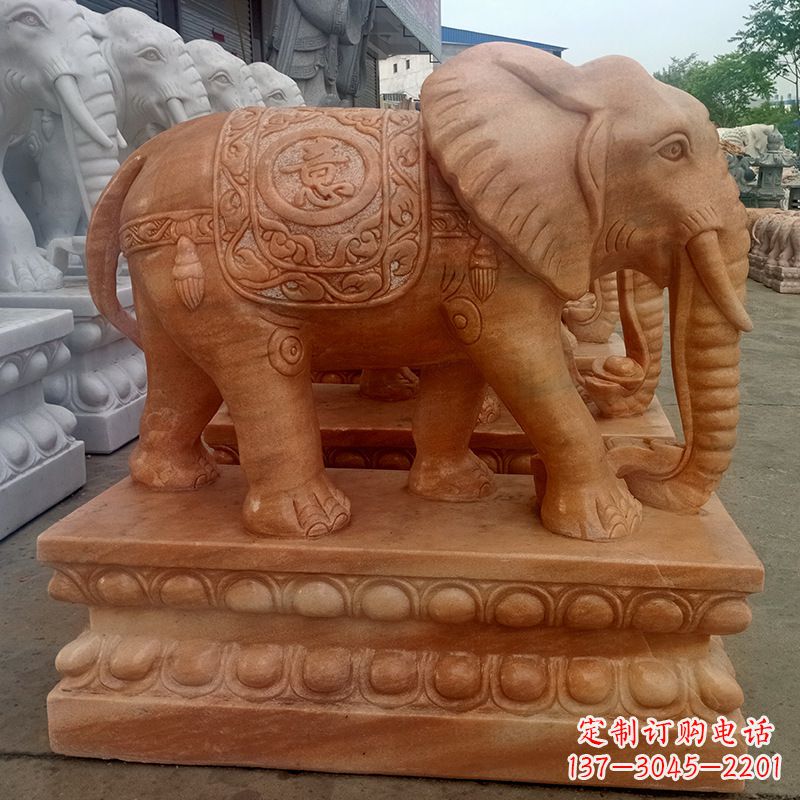 安阳大象雕塑,深邃而神秘
