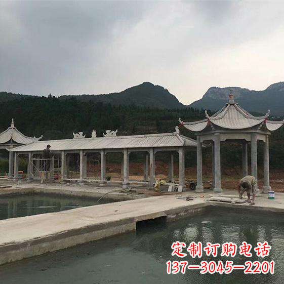 安阳多功能石雕长廊雕塑