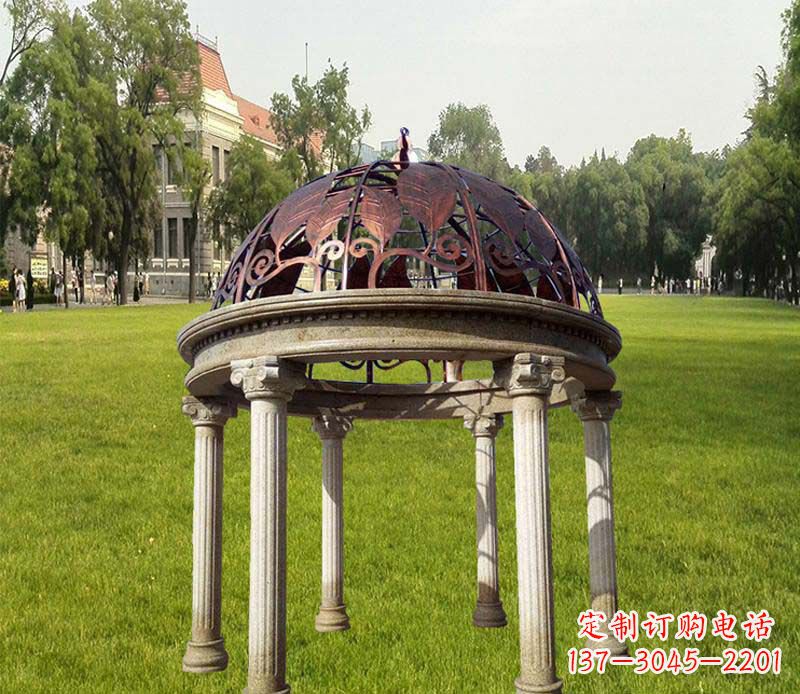 安阳优质石雕凉亭,添彩美景
