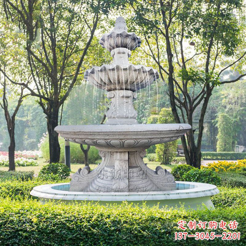 安阳石雕喷泉 喷水池