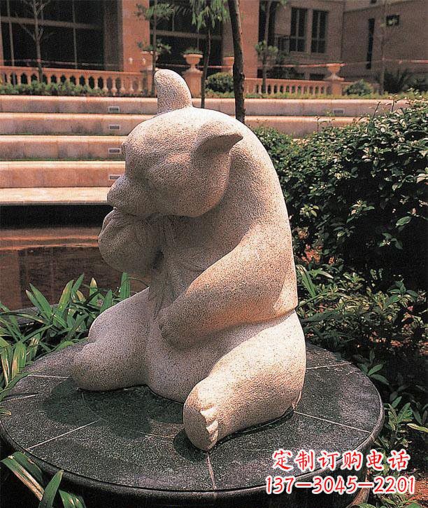安阳石雕熊猫